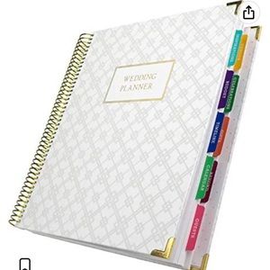 Beautiful wedding planner. New, nothing removed or used. Get organized! 💒💍❤️
